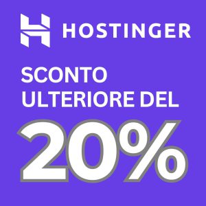 Sconto extra al checkout per il tuo prossimo hosting